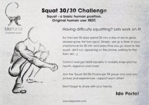 Ido Portal Squat 30/30 Challenge - Nomadslim Movement Academy