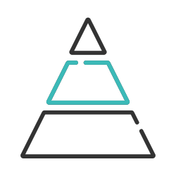 Méthode MOUVERS Face Pyramide icon Mobilité Articulaire | MOUVERS Nomadslim Movement