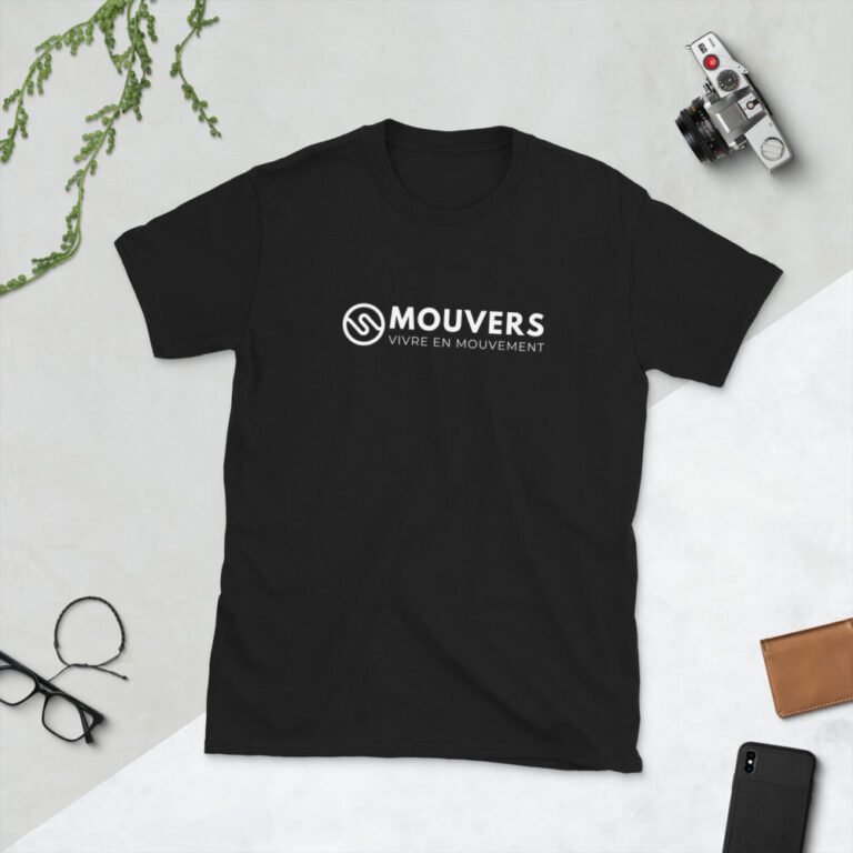 T-Shirt MOUVERS Officiel Noir